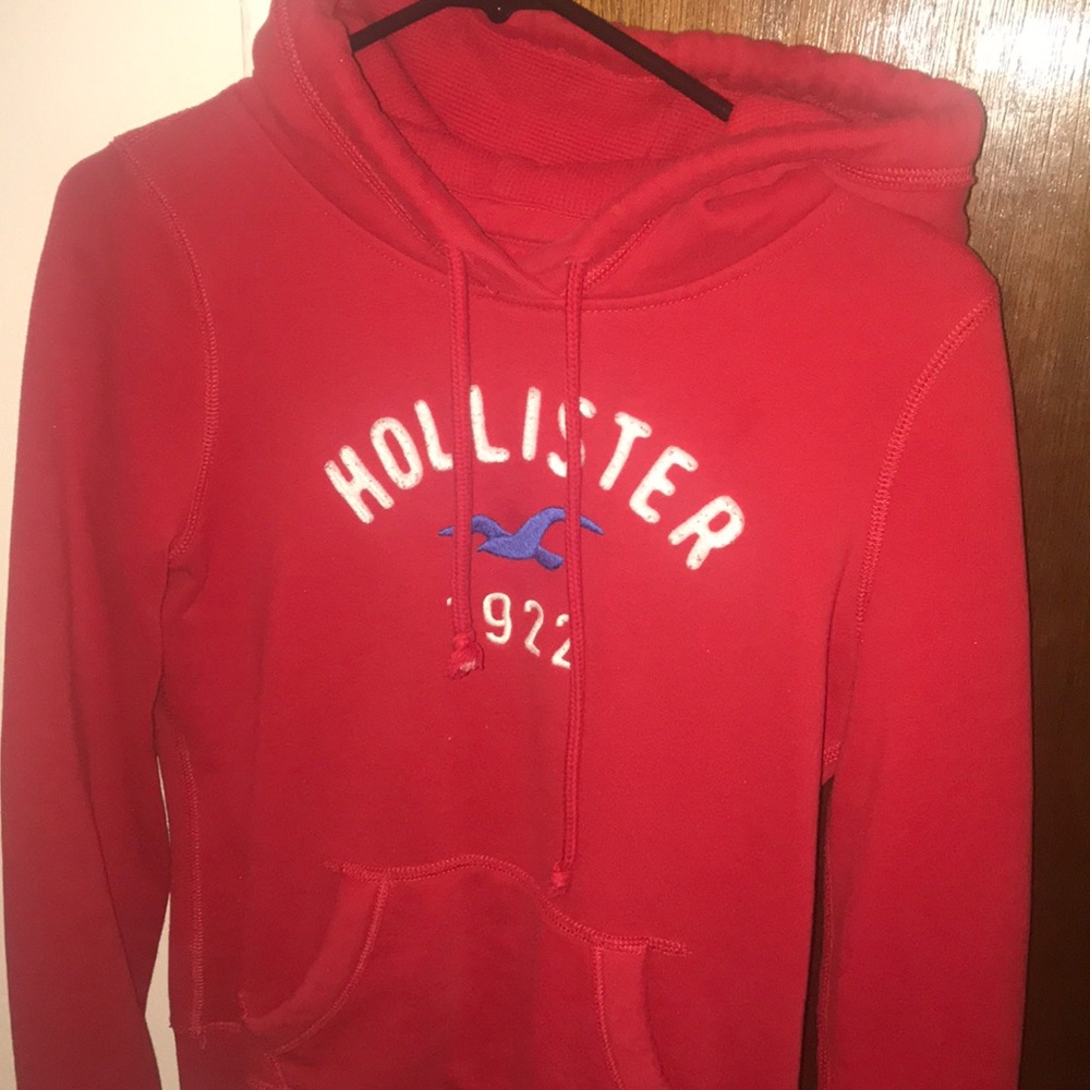 Red Hollister Jacket
